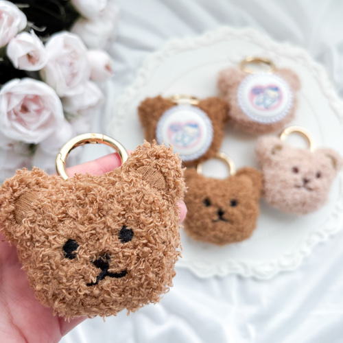 400個以上販売】くまちゃん マタニティマーク キーホルダー ぬいぐるみ