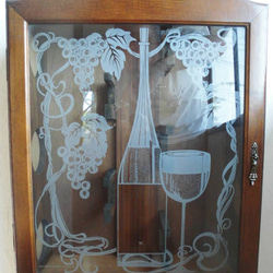 □ RETRO チーク L型 カウンター モダン / 4分割SET