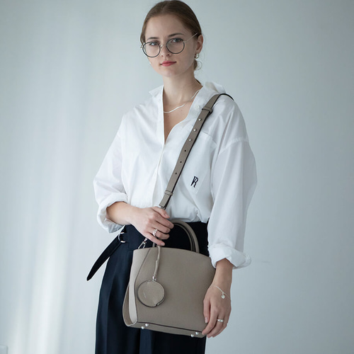 本革 2way ショルダーバッグ 自立 オトナバッグ コインケース付属