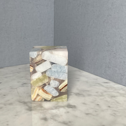 天然大理石 グリーンオニキス オブジェ その他インテリア雑貨 関ヶ原