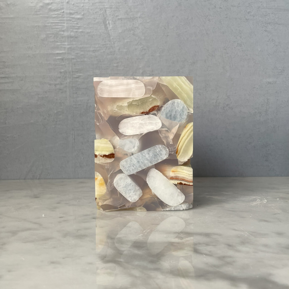 大理石×樹脂　オブジェ 4枚目の画像