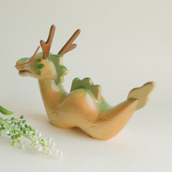 辰（ 木 干支 置物 ） dragon / wood animal / Japanese zodiac 6枚目の画像
