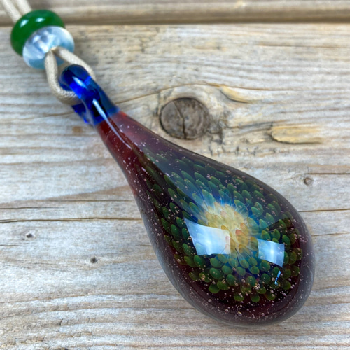 Fume Dot Glass Implosion ボロシリケイトガラスペンダント