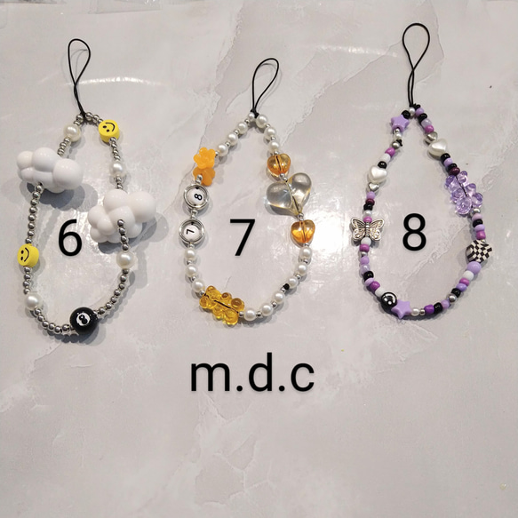 6.7.8 ビーズストラップ ハンドメイド 携帯ストラップ レビュー100