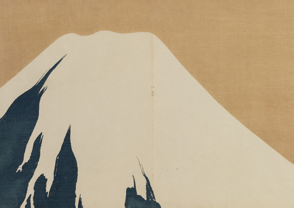 【NO.525】富士山の日本画アートポスター★雪和柄浮世絵お正月新年会和モダン和室A5A4A3A2A1B5B4B3B2 2枚目の画像