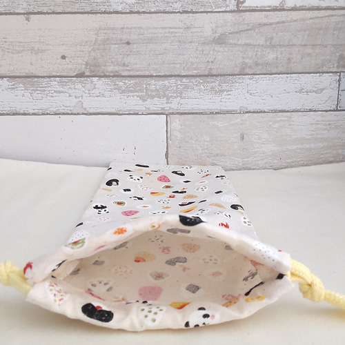 箸袋歯ブラシ入れカトラリーケースおにぎりパンダ