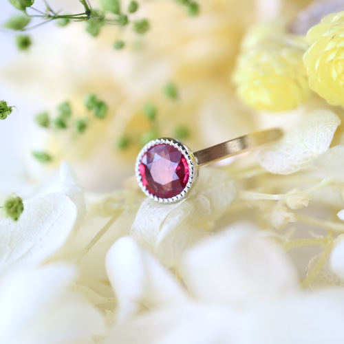 pt900希少石ミル打ちレッドスピネルエタニティリング１２号 pt900希少石ミル打ちレッドスピネルエタニティリング12号