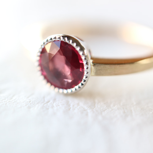 レッドスピネル指輪 指輪・リング YUDA 通販 17057130｜Creema
