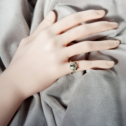 【最終価格】MAIDEN ダルメシアンジャスパー シルバー リング ダルメシアンジャスパー リング – Fruitsjolie