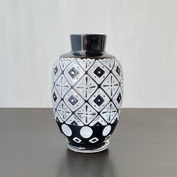 pattern vase  紺星丸 2枚目の画像