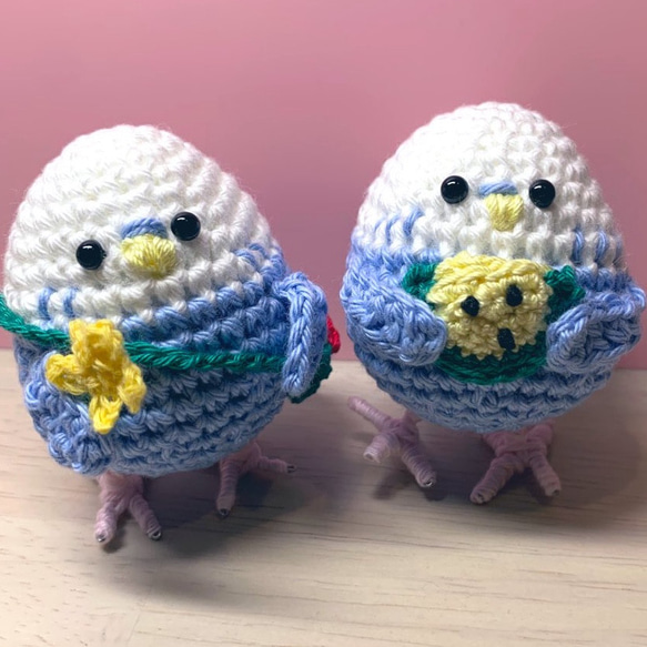 あみぐるみインコ じゅかやさま