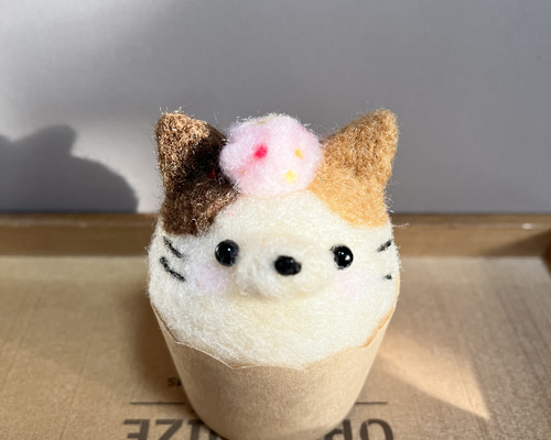羊毛フェルト 猫 ハンドメイド みぃのみぃ様専用 み ねこ