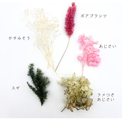 【 ハーバリウム 花材セット 】  ボタニカル キャンドル 少量  花材 レジン 材料 封入 素材 花素材 パーツ 2枚目の画像