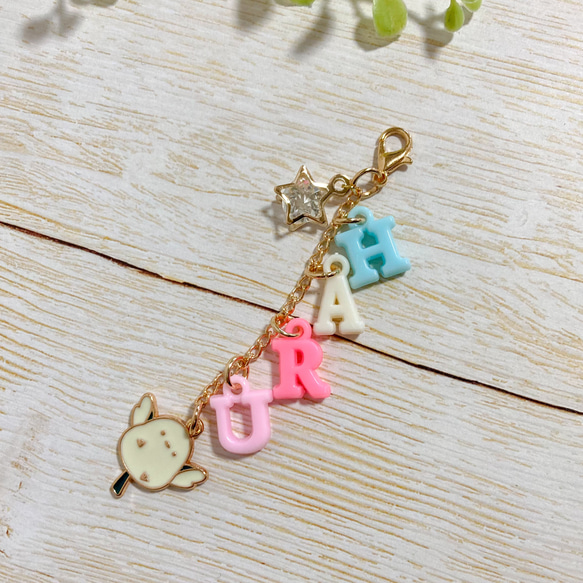 ♡文字入れ可能♡一番星とシマエナガ しまえながチャームが