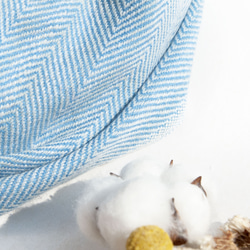 喀什米爾Cashmere/針織圍巾/純羊毛圍巾/羊毛披巾-厚款北歐 水藍色美麗諾 聖誕節交換禮物 好友生日禮物 母親節 第16張的照片
