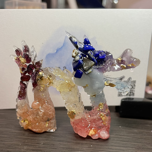 サンストーン♥️ミニUNICORN✨オルゴナイト 36種類になりました