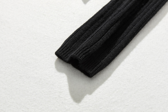 高領羊毛針織黑色231112-4 不僅美觀實用 第5張的照片
