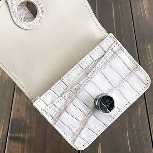 ヒマラヤ クロコダイル カードケース 名刺入れ 名刺入れ・カード