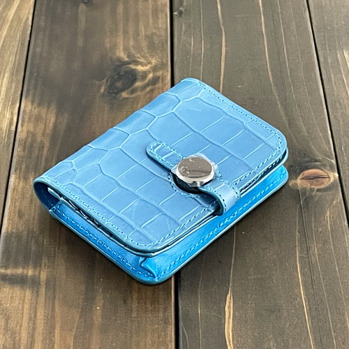 ☆ 実物撮影 ☆ ブルーグレー クロコダイル 財布 名刺 カードケース 定期入れ 楽天市場】【28h限定10%off】クロコダイル 名刺入れ 無双