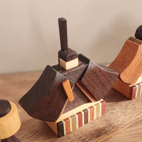 木のお雛様 ひな人形A ひな人形・雛飾り 工房木生 通販 17058761