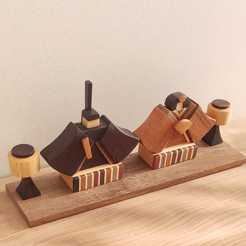 ハンドメイド お雛様 おひなさま 木工 手作り 木製 ひな祭り ハンドメイド お雛様 おひなさま 木工 手作り 木製 ひな祭り きのいい