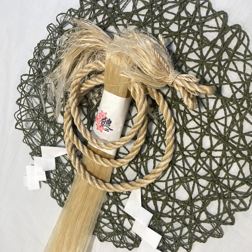 精麻龍神イザナミ 松【送料無料】天然素材【受注生産】和飾り 麻