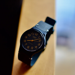 好きな色でオリジナル本革アレンジ チープカシオ チプカシ ヌメ革