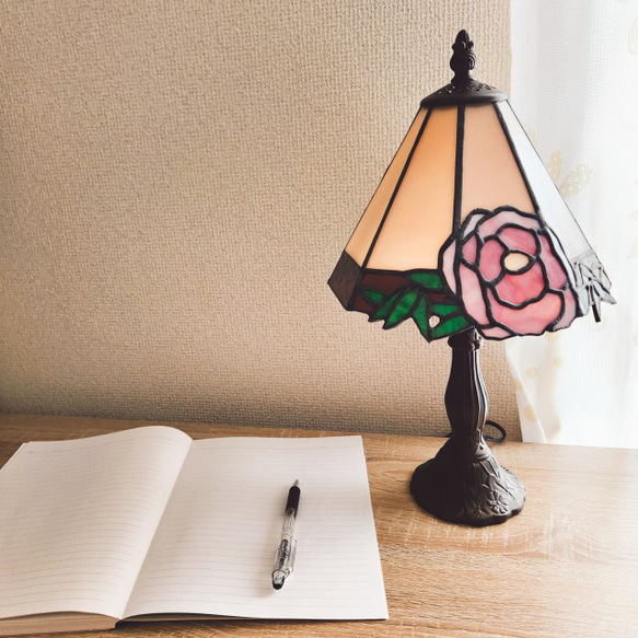 ステンドグラスランプ　花と蝶 2025年最新】Yahoo!オークション -ステンドグラスランプ 蝶の