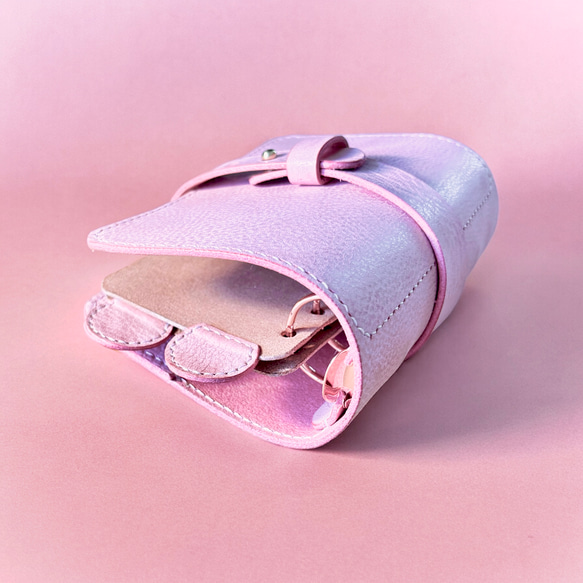 ミニ６システム手帳（アラスカレザー、30mmリング） 