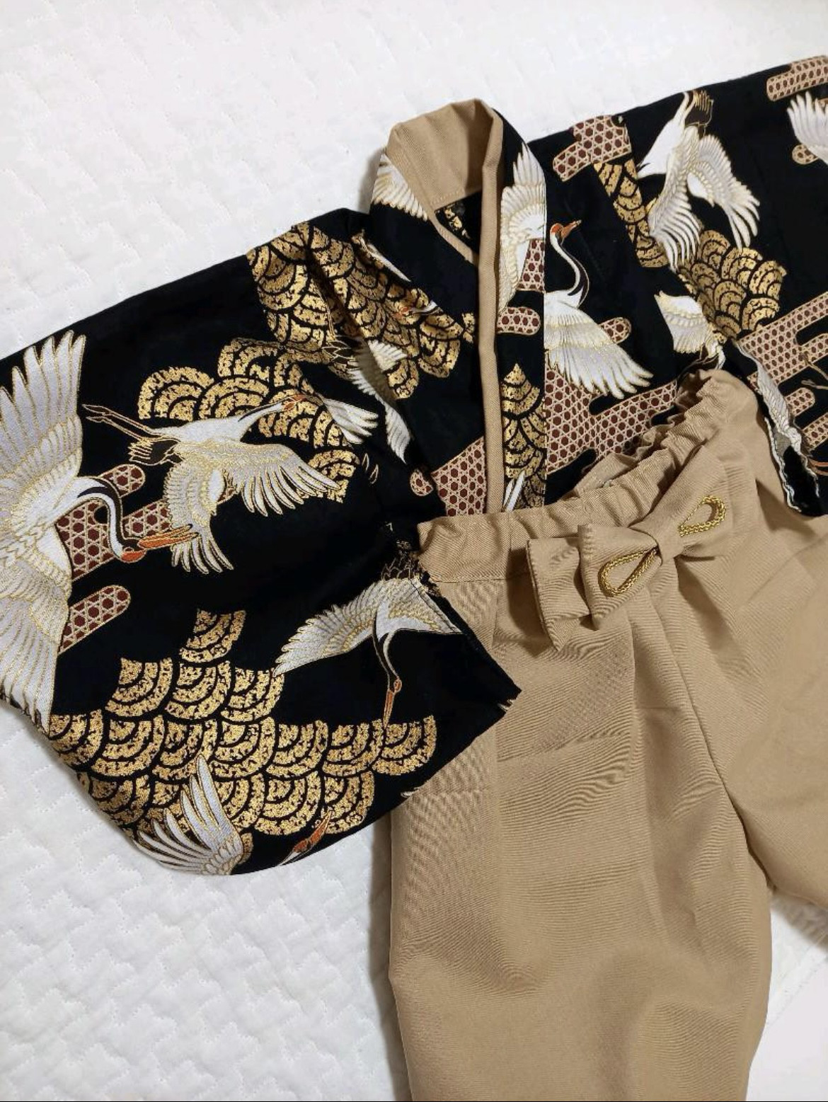 ベビー袴60〜70 お食い初め　100日祝い　こどもの日　ひな祭り　お正月