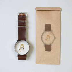ハムスター（ゴールデン）の腕時計 3枚目の画像