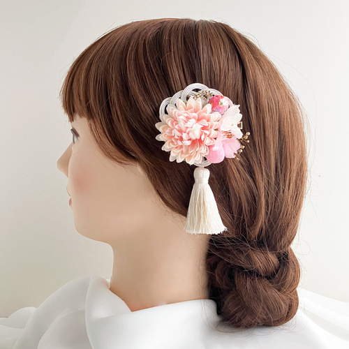 七五三髪飾り　　まーページ kyoto-miyabi_481-3111