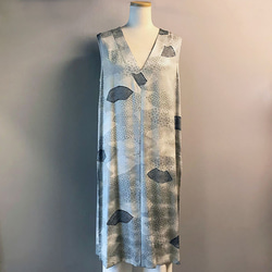 Kimonワンピース・扇（サンプル品SALE❗️） 3枚目の画像