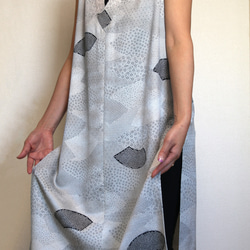 Kimonワンピース・扇（サンプル品SALE❗️） 6枚目の画像