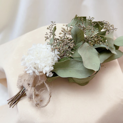 ユーカリポポラスベリー　アナベルのスワッグ　現品のみ 12枚目の画像