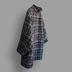 ～Seriesかる～いコート・和服対応…黒カシミア100％～ 4枚目の画像