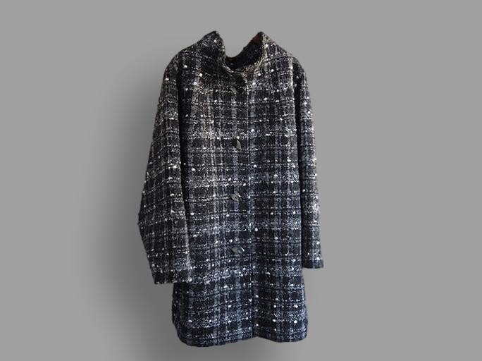 ～Seriesかる～いコート・和服対応…黒カシミア100％～
