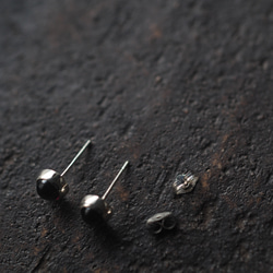 garnet silver pierce (nanten) 11枚目の画像