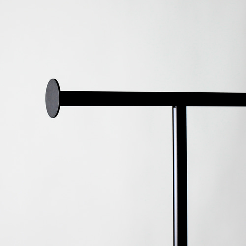 ハンガーラック T コート掛け スリム おしゃれ スチール ポール