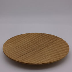 栗の彫りプレート大（パン皿）（木の食器） 大皿 工房匠人 koubou