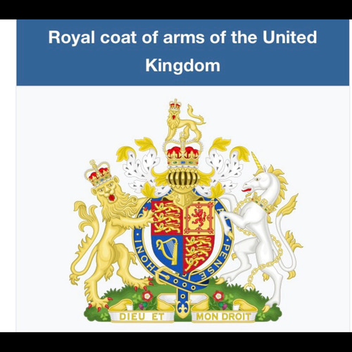 英国買い付け♪メタル製スタンプ 英国王室紋章 /ライオン＆ユニコーン