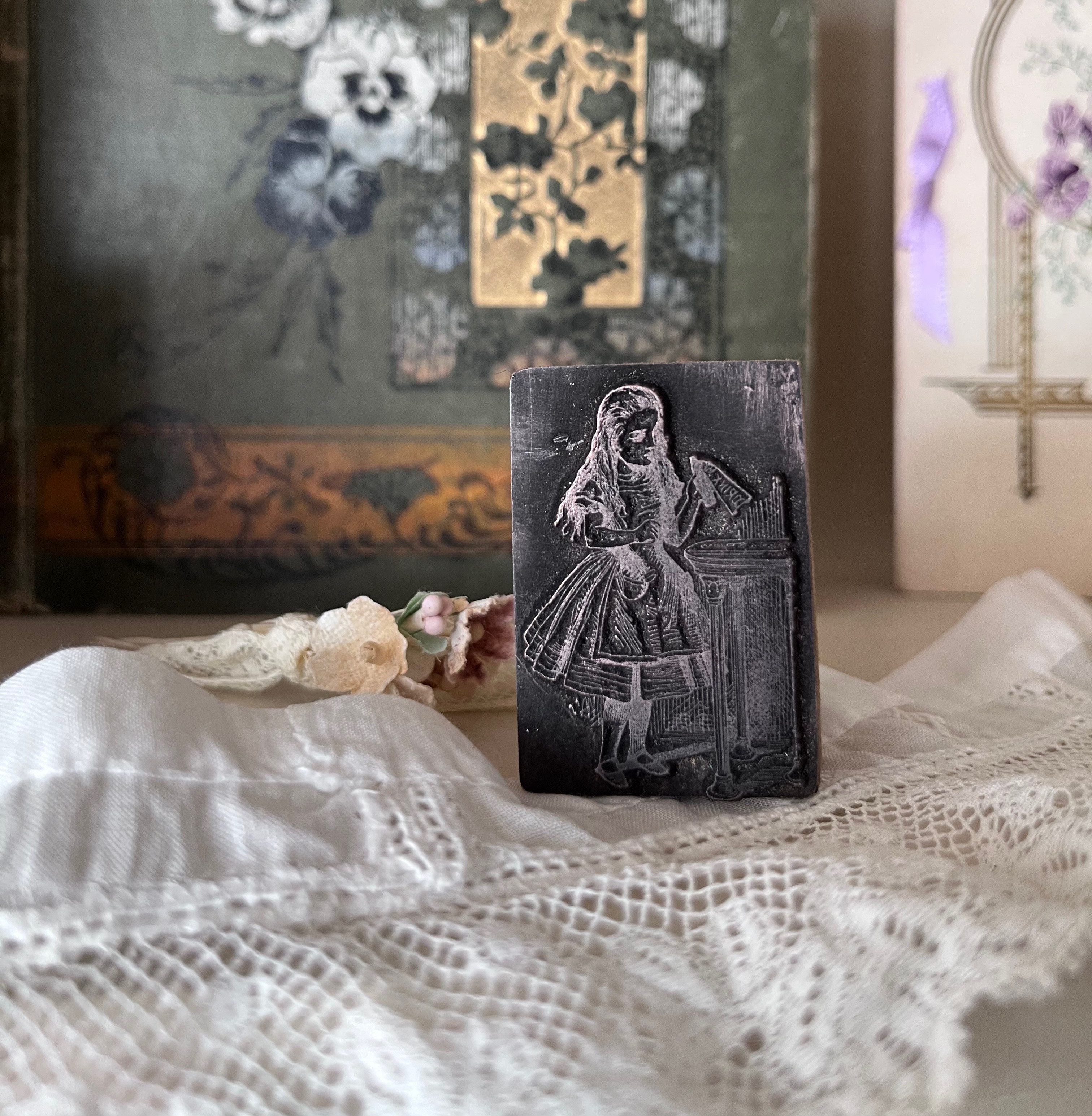 UKアンティーク⭐︎スタンプ⭐︎不思議の国のアリス７個セット UKアンティーク⭐︎スタンプ⭐︎不思議の国のアリス7個セット UK