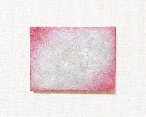 絵画 初夏の香り（桃）油絵