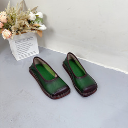 パンプス レディース シューズ 通気性 疲れない 美脚 ママ 人気 ウエッジソール 上品 疲れない 静音 韓国 春靴 6枚目の画像