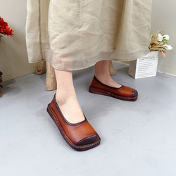 パンプス レディース シューズ 通気性 疲れない 美脚 ママ 人気 ウエッジソール 上品 疲れない 静音 韓国 春靴 11枚目の画像