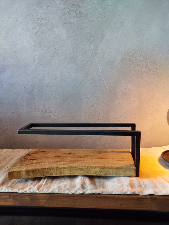 栗の無垢板　drip stand 栗の無垢板 drip stand(1点限り) ドリップスタンド・コーヒー