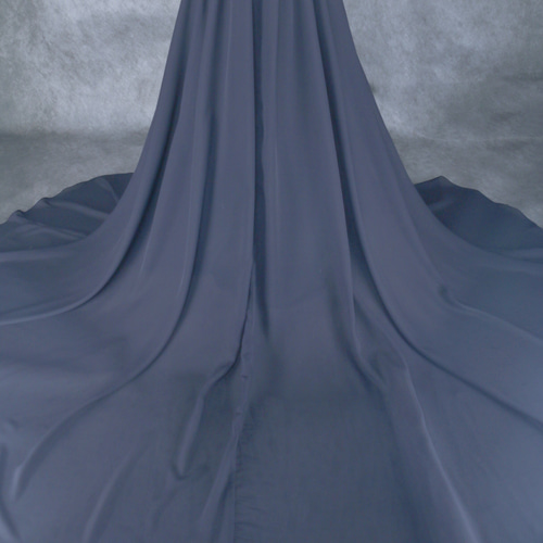 パーティードレス キャミソール ブラック ふんわりシフォン ロング  