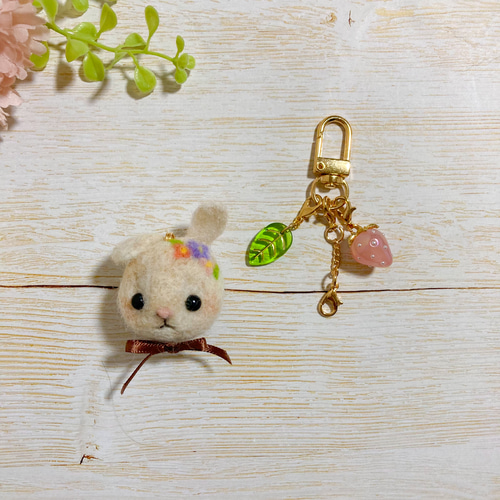 ♡森のどうぶつ3点セット 2024福袋♡羊毛フェルト フェイスマスコット