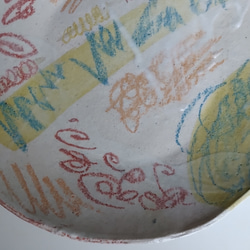 新春福袋！らくがきの平皿とまるい小皿セット 9枚目の画像