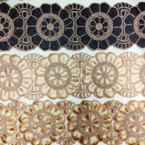 C*e様 インド刺繍リボン1m×30本＋おまけ細身リボン7種類約9m暖色系グリー C*e様 インド刺繍リボン1m×30本＋おまけ細身リボン7